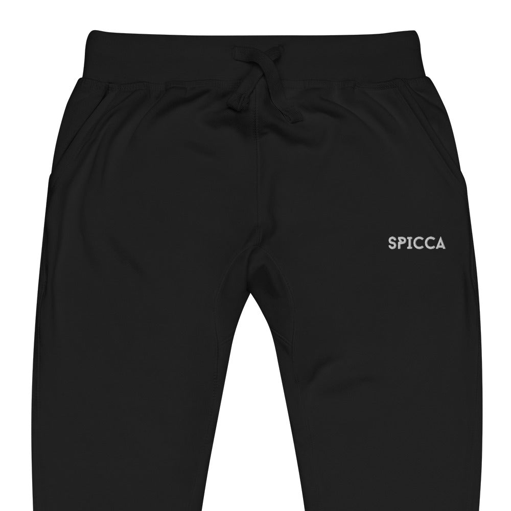 SPICCA Embroidered Unisex fleece sweatpants