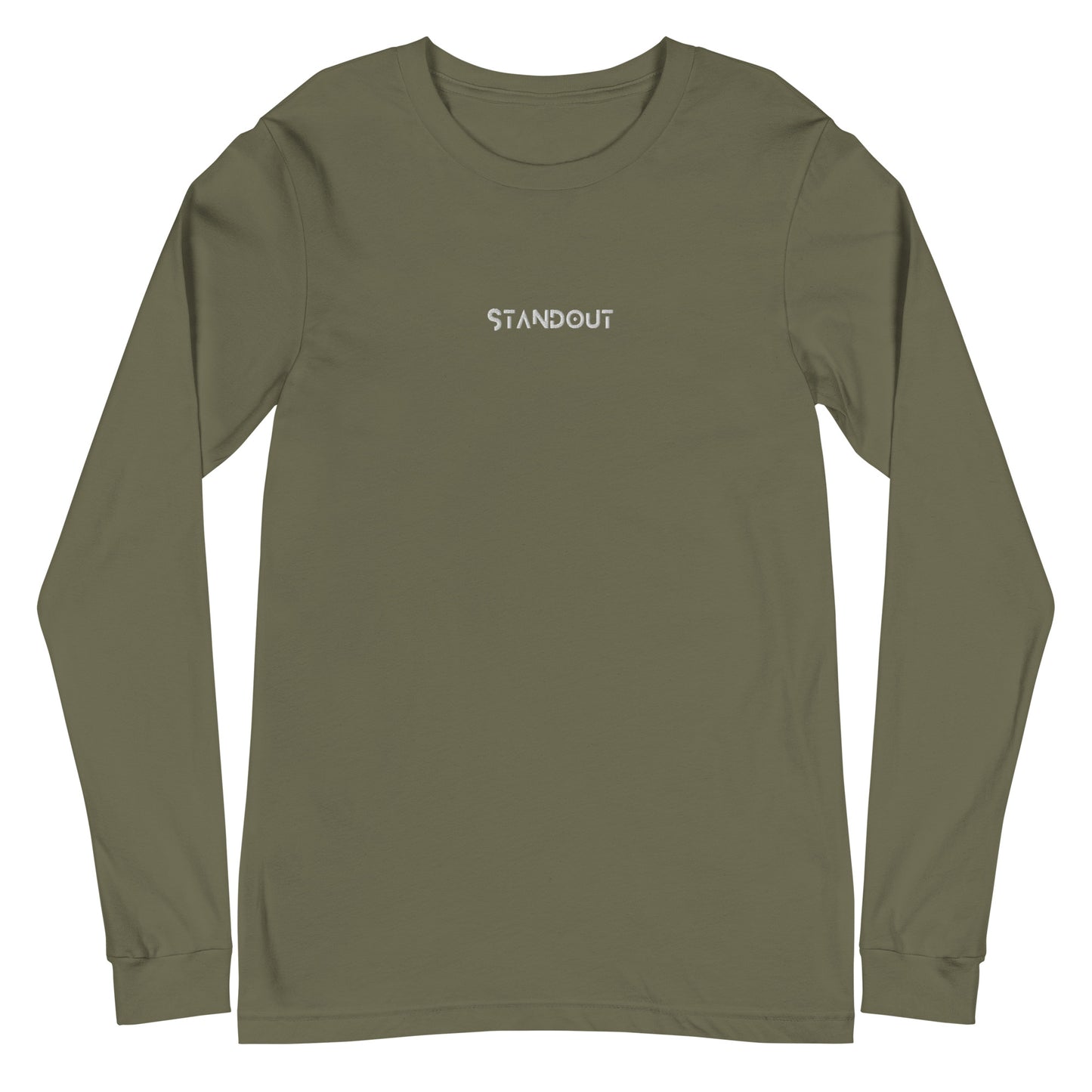 STANDOUT EMBROIDERED Unisex Long Sleeve Tee