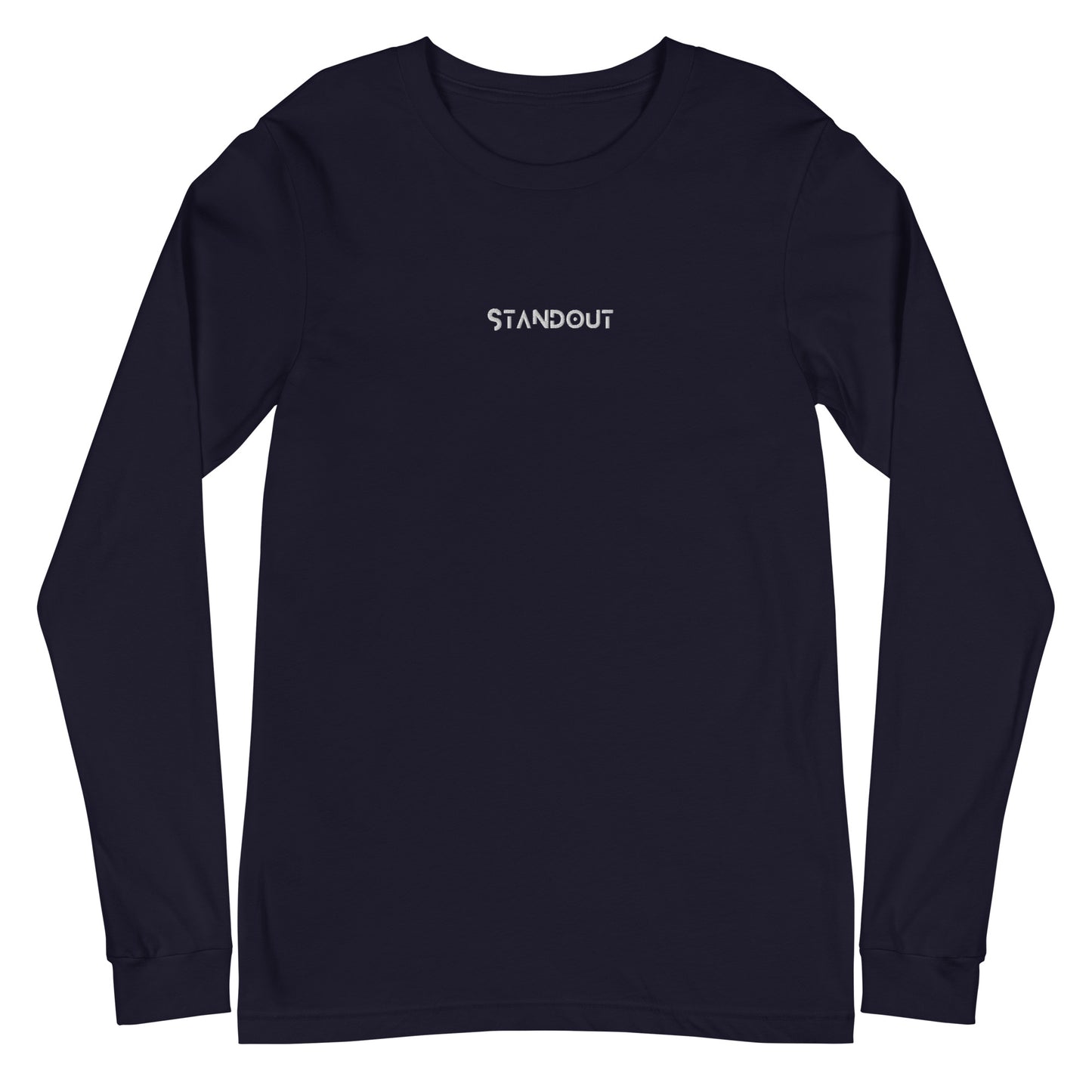 STANDOUT EMBROIDERED Unisex Long Sleeve Tee