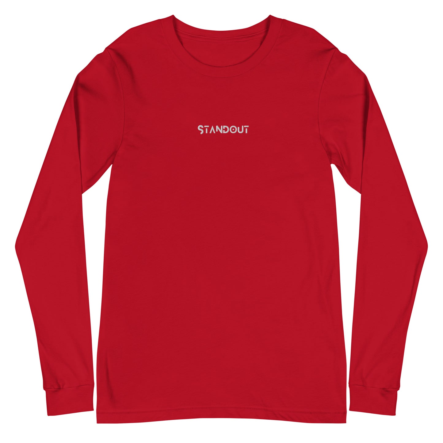 STANDOUT EMBROIDERED Unisex Long Sleeve Tee