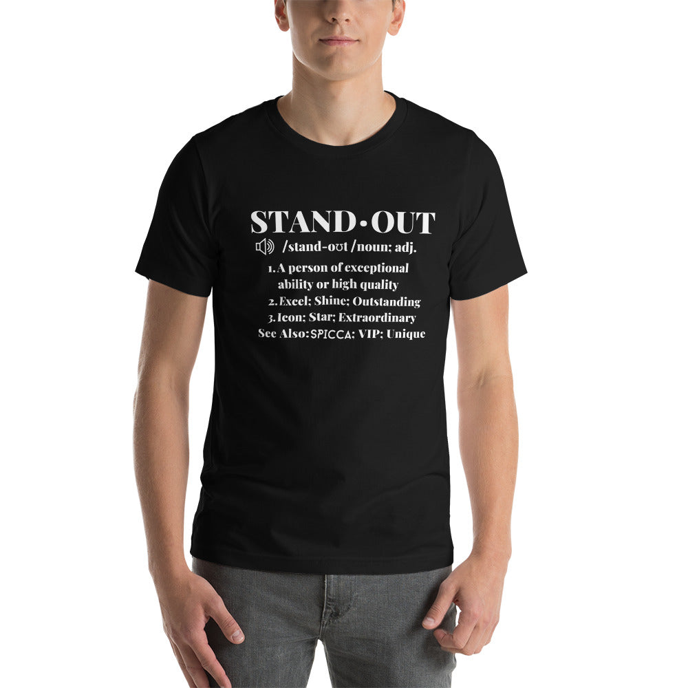 SPICCA STANDOUT DEFINITION Short-Sleeve Unisex Tee