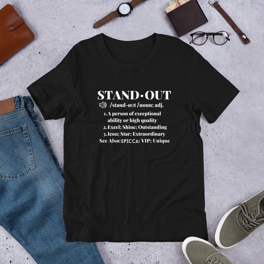 SPICCA STANDOUT DEFINITION Short-Sleeve Unisex Tee