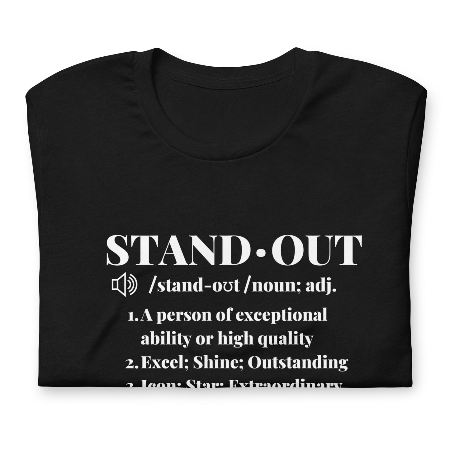 SPICCA STANDOUT DEFINITION Short-Sleeve Unisex Tee