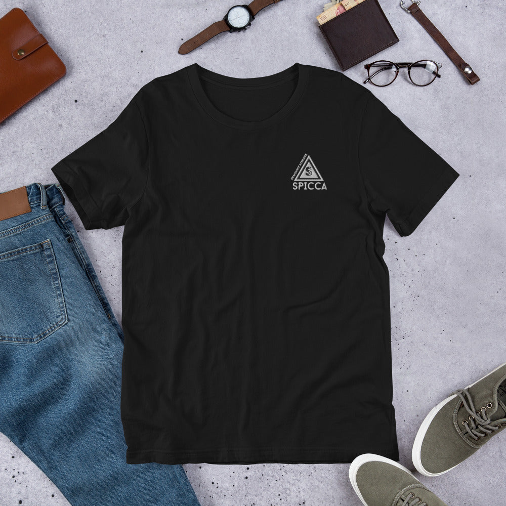SPICCA STANDOUT ATHLETE LOGO Embroidered Unisex Tee