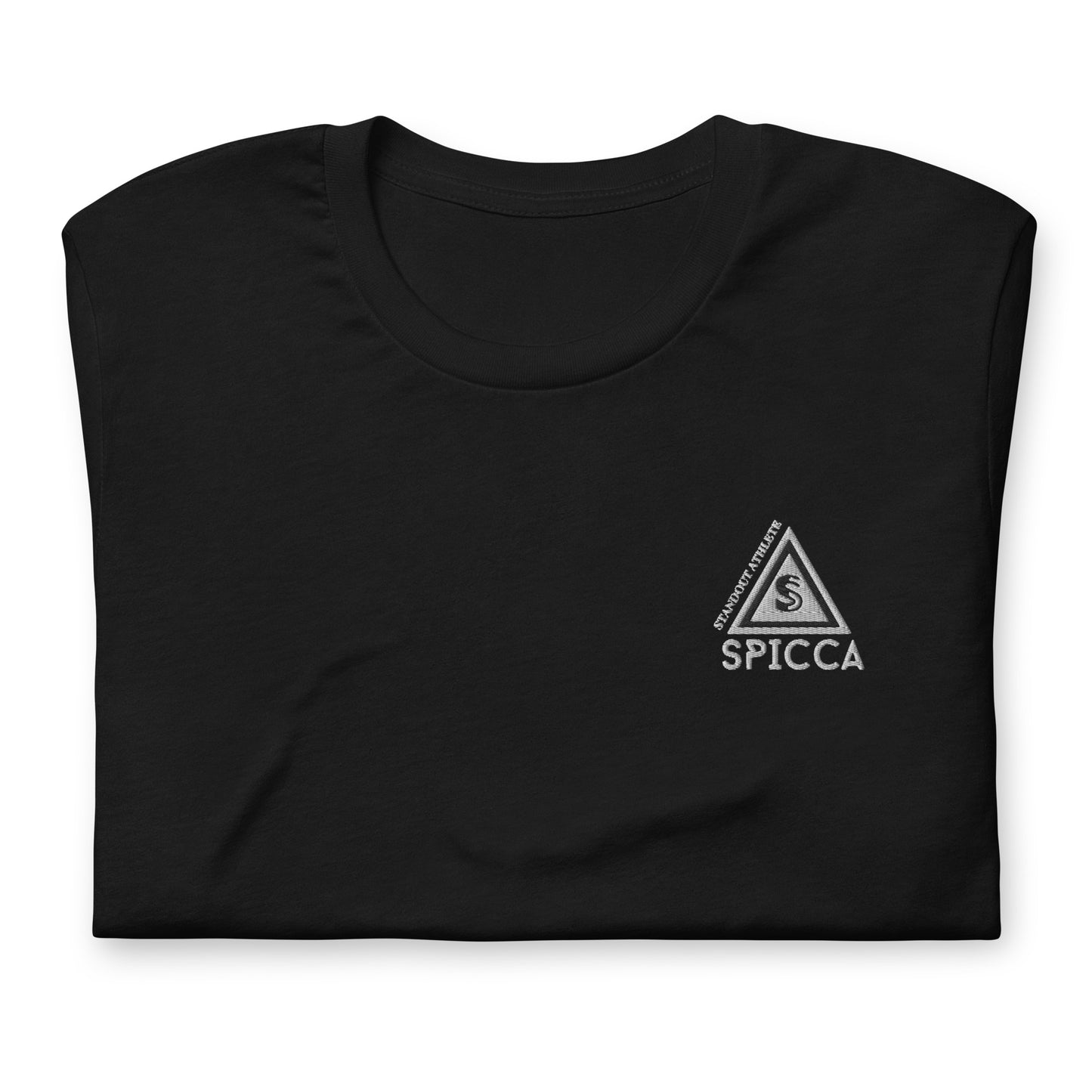 SPICCA STANDOUT ATHLETE LOGO Embroidered Unisex Tee