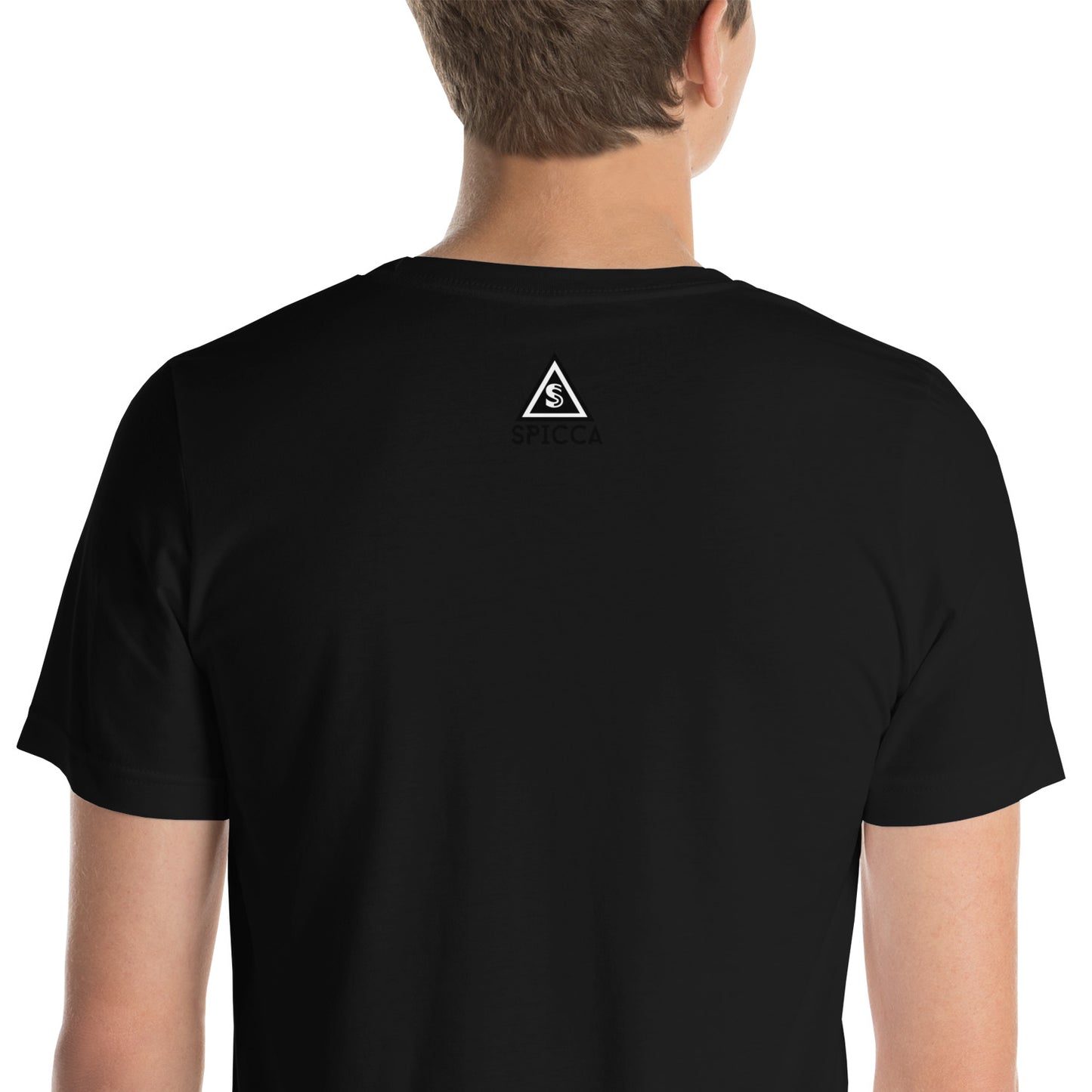 STANDOUT EMBROIDERED Unisex t-shirt designed by SPICCA