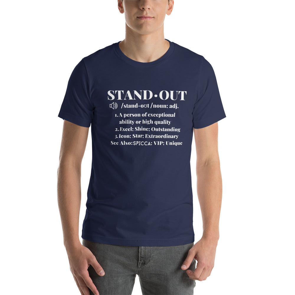 SPICCA STANDOUT DEFINITION Short-Sleeve Unisex Tee