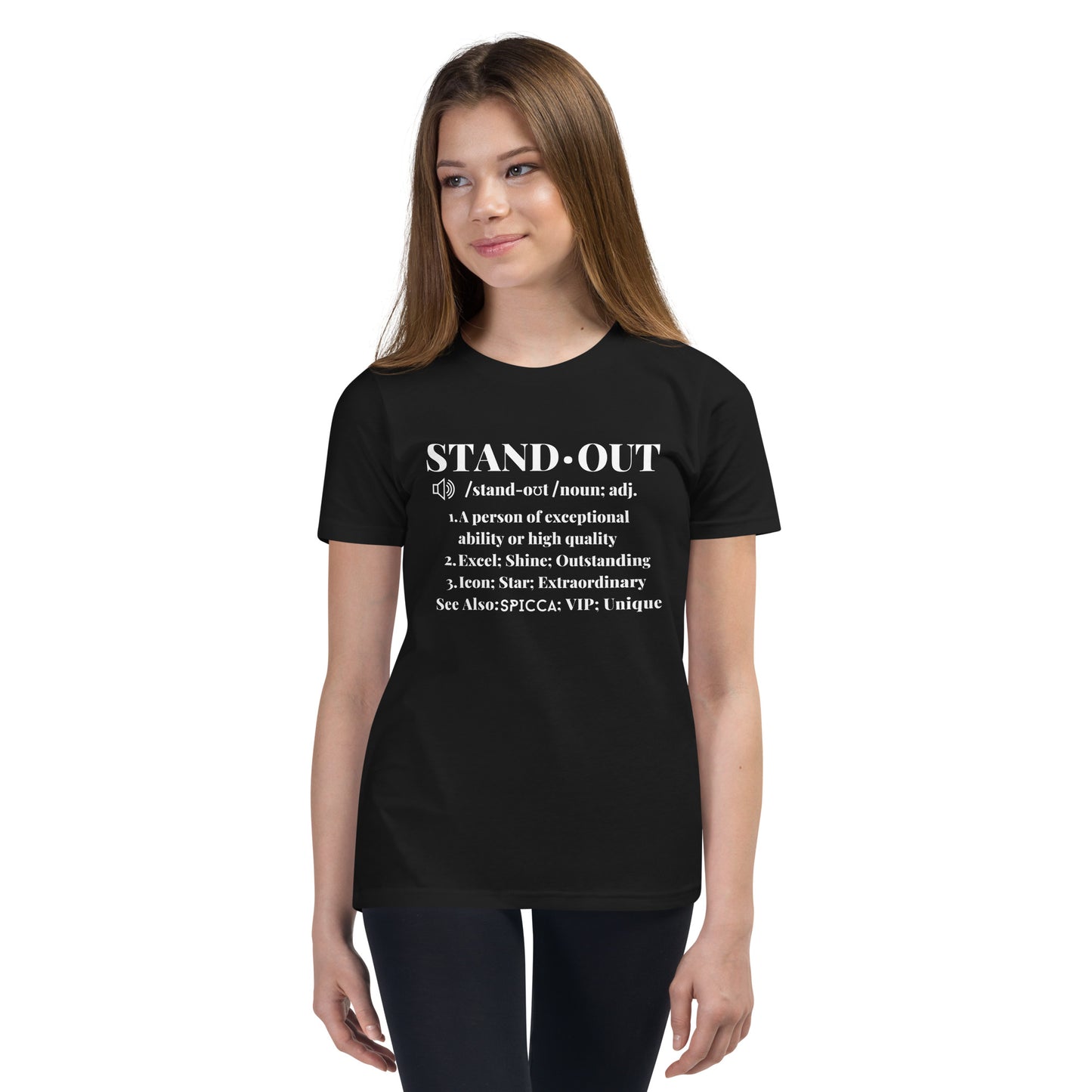 SPICCA STANDOUT DEFINITION Youth Short Sleeve Tee