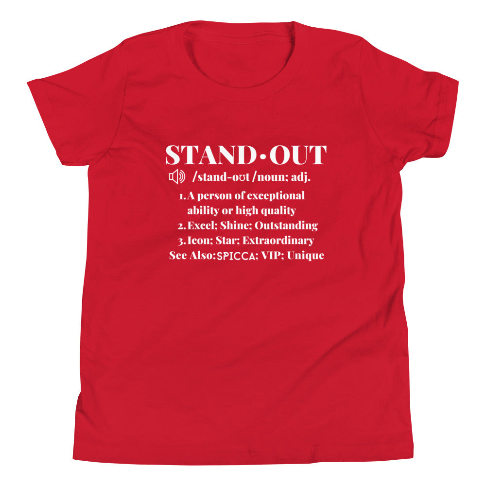 SPICCA STANDOUT DEFINITION Youth Short Sleeve Tee