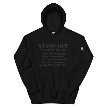 STANDOUT DEFINITION Unisex Hoodie designed by SPICCA
