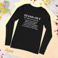 SPICCA STANDOUT Definition Unisex Long Sleeve Tee