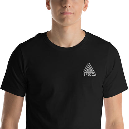 SPICCA STANDOUT ATHLETE LOGO Embroidered Unisex Tee
